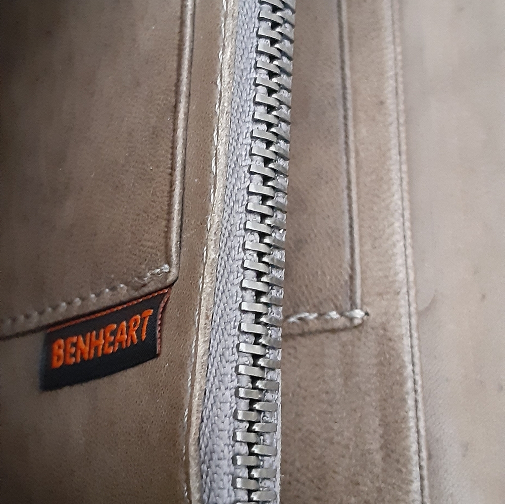 Benheart Brown Leather Snap Wallet - Picture 10 of 11